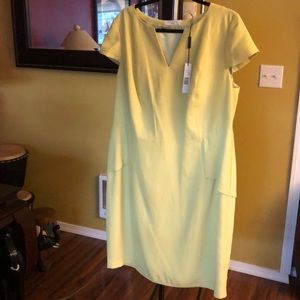 Special occasion cap sleeve dress.